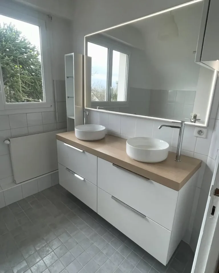 Make in Normandie salle de bain clé en main